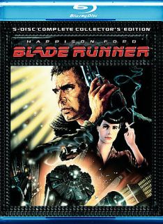 BLADE RUNNER BLU RAY 5 DISC COMPLETE COLLECTORS EDITION FIVE HARRISON 