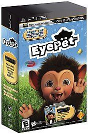 EyePet SOFTWARE ONLY (PSP), Acceptable Sony PSP, Sony PSP Video Games