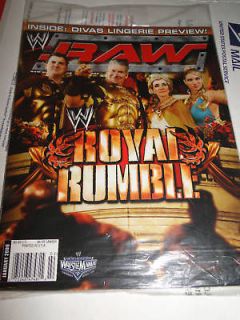 WWE Raw Magazine January 2006 McMahon Torrie Wilson Diva Poster