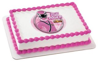 Power Rangers Samurai {Pink} Edible Cake OR Cupcake Toppers by DecoPac