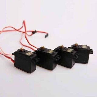 4pcs Metal Gear High Torque Steering Servo for RC Helicopter Airplane