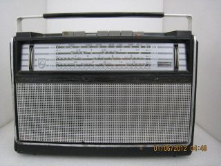 vintage philips radio l4 all transistor from indonesia time left