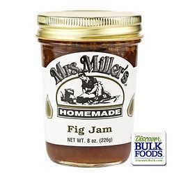 mrs millers authentic amish homemade fig jam 8 oz jar