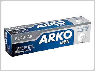 ARKO SHAVING SET,4X75 GR STICK SOAP& 100 ML AFTER SHAVE CREAM & 5 P 
