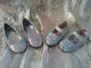 Swarovski Element Crystal Shoes Bridesmaid, Christmas Party, Pagent 