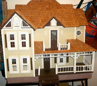 Large Victorian Dollhouse,8 Rooms and Fully Furnished 30x34x17 1.2