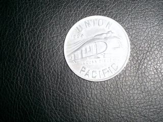 union pacific 1934 lucky piece aluminum token 