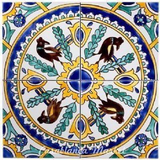 moroccan carthage mosaic mediterranean tiles  9 62