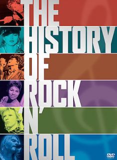 History of Rock N Roll, The   Boxed Set DVD, 2004, 5 Disc Set