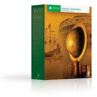 New Alpha Omega AOP LIFEPAC 8th Grade 8 History & Geography Complete 
