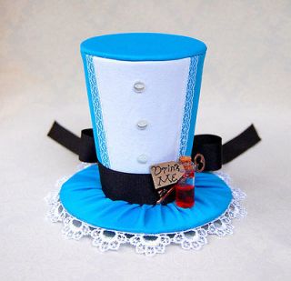 Alice in Wonderland Mini Top Hat fascinator goth cosplay lolita 