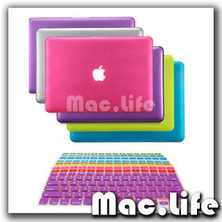   Hard Case for New Macbook White 13 A1342 +Keyboard Skin cover