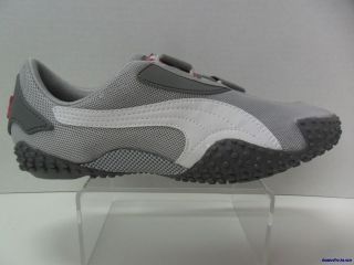 Puma womens Mostro Mesh ~ new in box ~ grey/white/pink ~ size 8.5