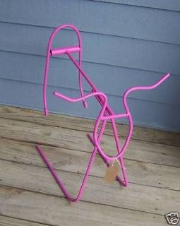 pink roping dummy header heeler time left $ 49 00