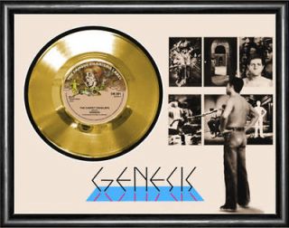 genisis carpet crawlers framed gold disc display from united kingdom