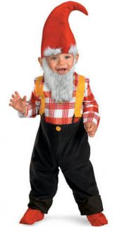 garden gnome infant costume 12 24 months one day shipping