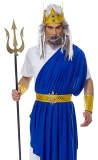 greek sea god poseidon roman toga neptune costume xl one