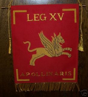 roman army war legion banner flag spqr rome apollinaris time