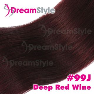 red human hair extensions in Womens Hair Extensions