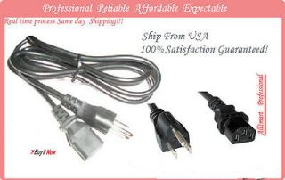   Power Cord Cable Plug For Samsung SyncMaster T220 22 LCD TV Monitor