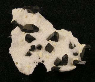 Neptunite Natrolite Crystal Specimen 5cm California USA 10.27g xtals 