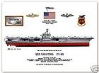 USS Saratoga 78 79 CV 60 Aircraft Carrier Yearbook Navy