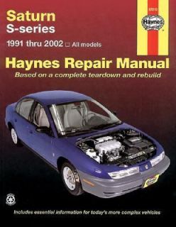 Haynes Saturn S Series 1991 Thru 2002 by John H. Haynes and Mark Ryan 