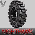 Nighthawk Dura Flex 10x16.5 Standard Solid Skid Steer Tires   NO FLATS 