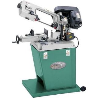 g9742 grizzly 5 x6 metal cutting bandsaw with swivel head