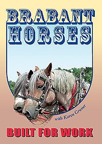   HORSES DVD DRAFT HORSE BUILT FOR WORK HARNESS TRAINING WORK NEW