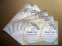 20 RE SEAL LABELS FOR CHARITY COLLECTION DONATION TINS/BOXES/POT​S 