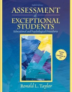   of Exceptional Students by Ronald L. Taylor 2008, Paperback
