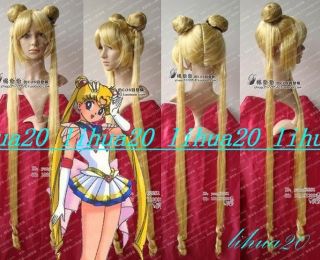 Yellow Sailor Moon Sailor Serena Tsukino Cosplay Wig costume wigs 