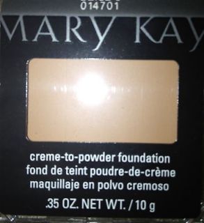 Newly listed 2 Mary Kay Creme to Powder BEIGE 2.0 CREAM Foundation LOT 