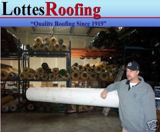 10 x 25 white 60 mil epdm rubber roof kit