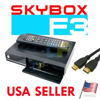   HD 1080P FTA Satellite Receiver High Definition +HDMI Cable by Sky Box