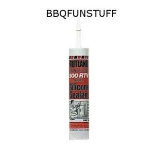 Rutland High Temperature 500 Degree Silicone Fireplace Sealant Clear 