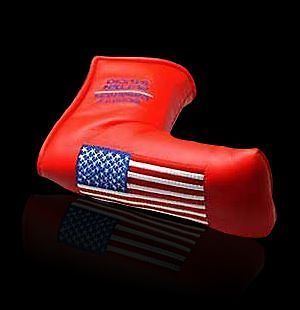 NEW IN BAG Scotty Cameron 2002 911 Large US Flag Putter Cover RED 