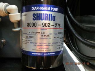 new shurflo diaphragm pump 8090902278 ge booster kit from china
