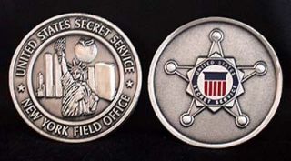secret service ny challenge coin  9 99