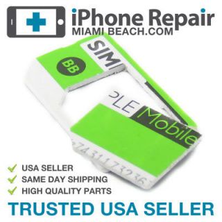 micro sim card simple mobile kit for iphone4 new one