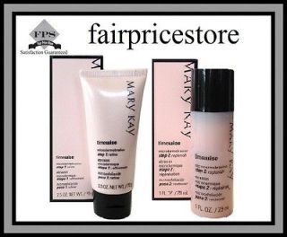 MARY KAY TIMEWISE MICRODERMABRASION REFINE STEP 1, REPLENISH STEP 2 
