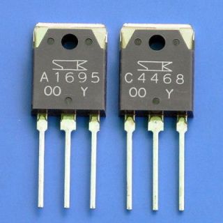2sa1695 2sc4468 original sanken transistor x 2 pairs from hong