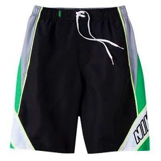   Mens Black Green Bathing Swim Suit Trunks Size M, L or XL NWT $54