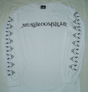 MUSHROOMHEAD   Black Logo   Long Sleeve T SHIRT Medium Brand New 