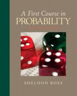   Probability by Sheldon Ross and Sheldon M. Ross 2008, Hardcover