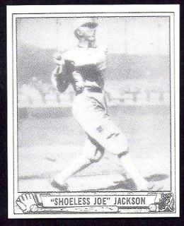 SHOELESS JOE JACKSON 1940 PLAYBALL VINTAGE REPRINT #225 WHITE SOX 