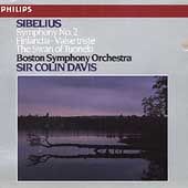 Sibelius Symphony no 2, Finlandia, etc C Davis, Boston SO CD, Philips 
