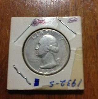 washington quarter dollar 1932s  160 00 0