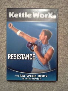 kettleworx six week body transformation resistance dvd 